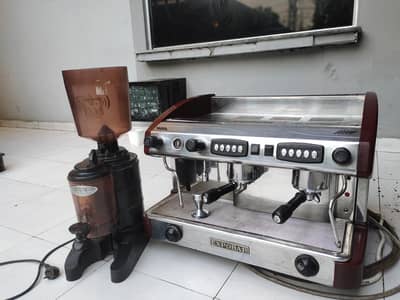 Coffee Machine + Grinder