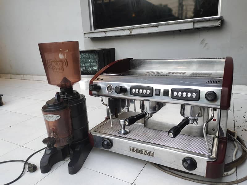 Coffee Machine + Grinder 0