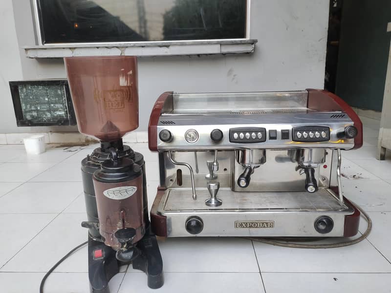 Coffee Machine + Grinder 1