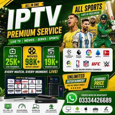 IPTV-ANTI FREEZE"03334426689 technology+SMOTH& STABLE