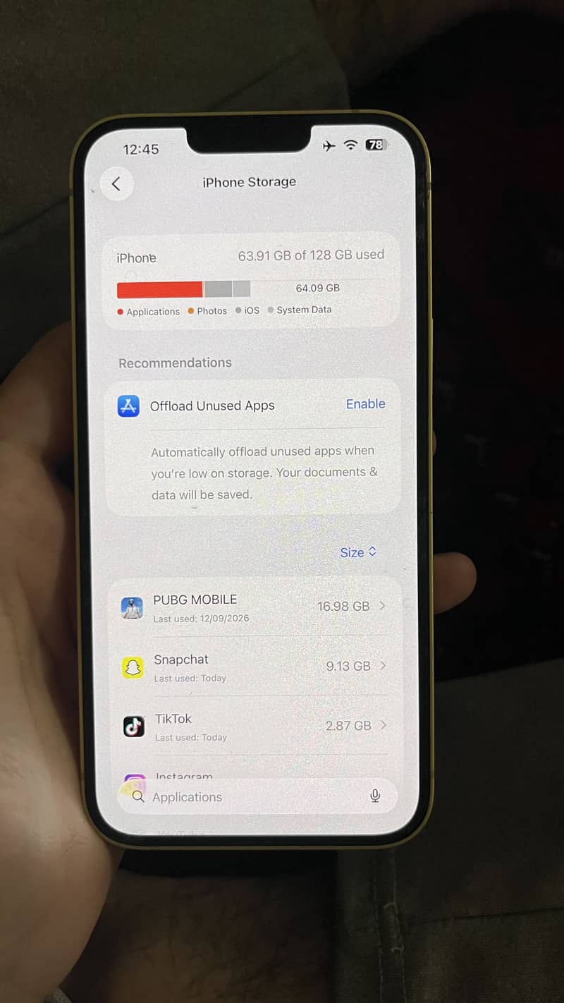 Apple iPhone 14 plus 8