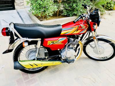 Honda 125 New bike urgent sale
