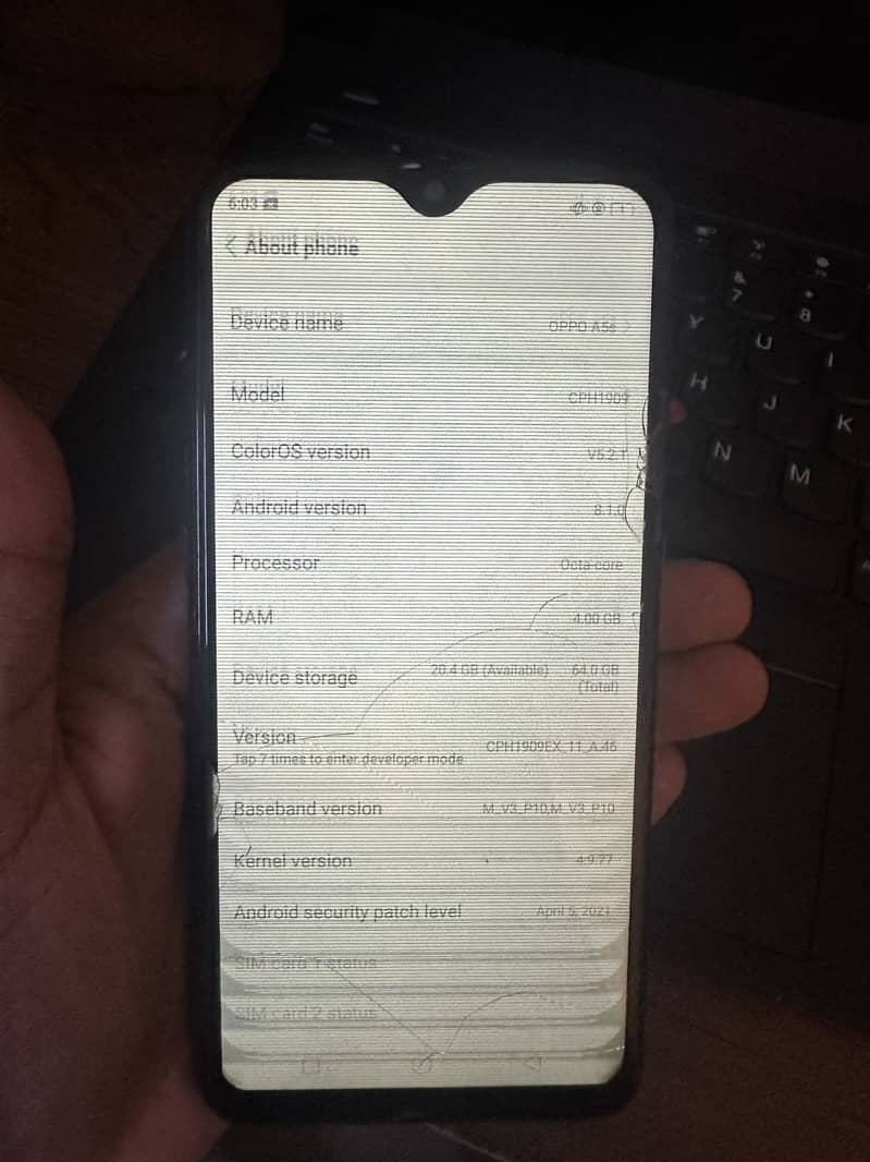 OPPO A5s 4