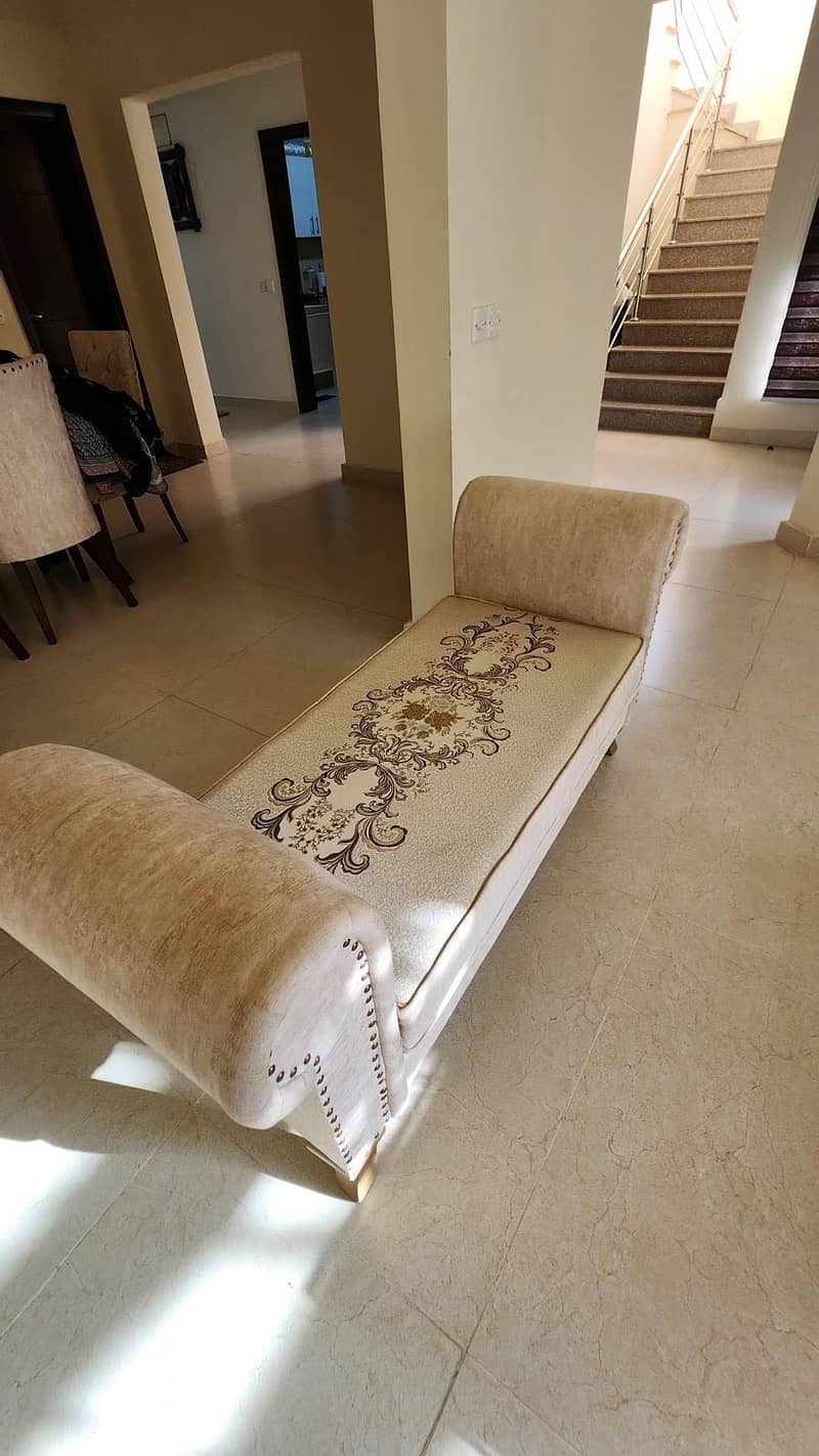 Customized sofa set with center table 2