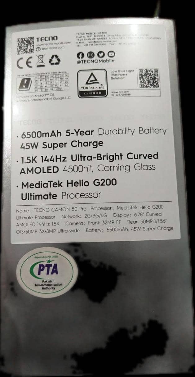 Tecno Other Model 8