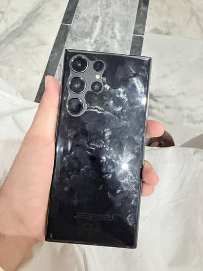 Samsung Mobile S23 Ultra non pta with box and with sim time