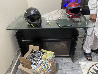 3 Office tables (1 computer table) used in good condition