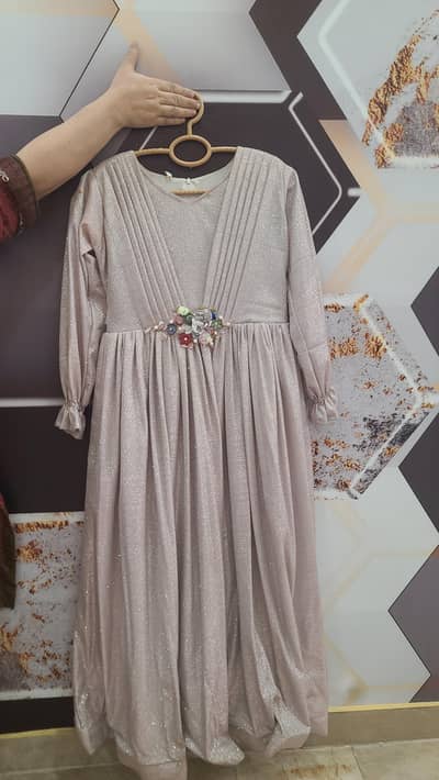 Elegant Layered Long Maxi Dress with Embroidery