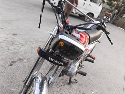 Honda cg125 18 model dual saman k sat
