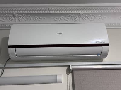 3 months Used 1 Ton Haier DC inverter, perfect condition