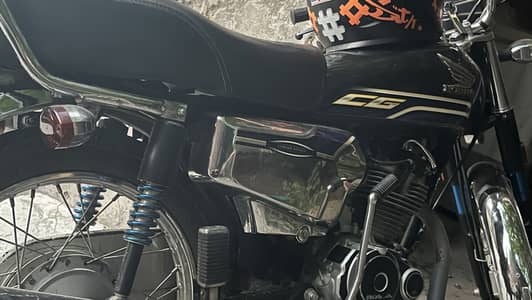 Honda cg 125 self start 2024 model