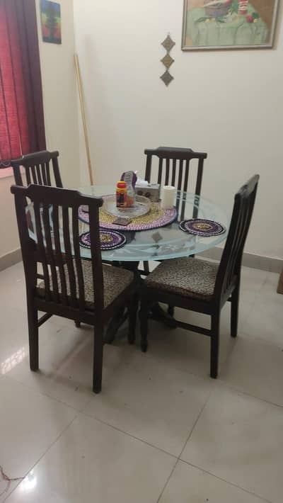 dining table with 4 chairs set