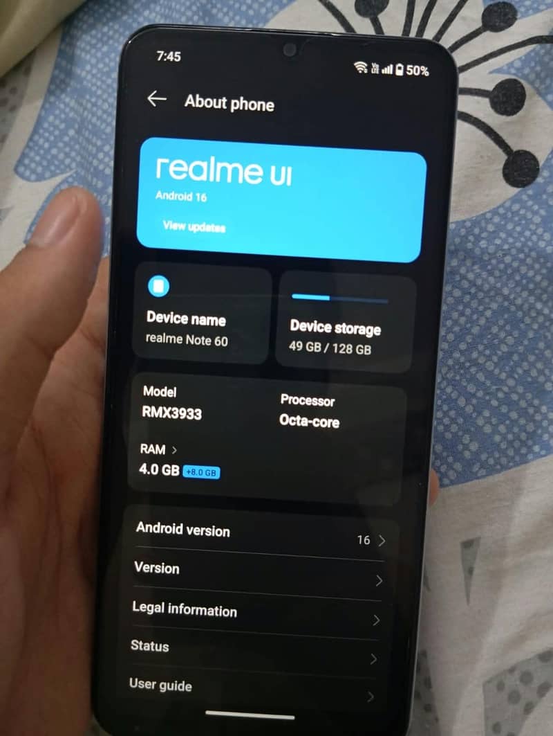 Realme Note 60 6