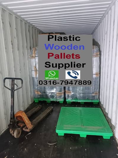Wooden & Plastic Pallets | New Used Imported