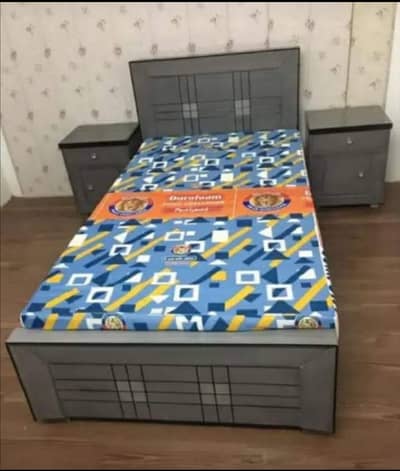 single bed/wooden single bed/dressing table/bed set/wooden bed