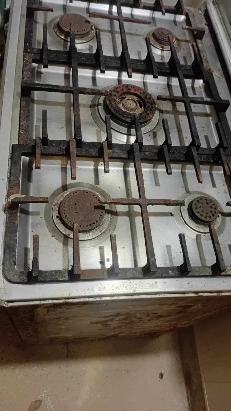 Cooking range 1
