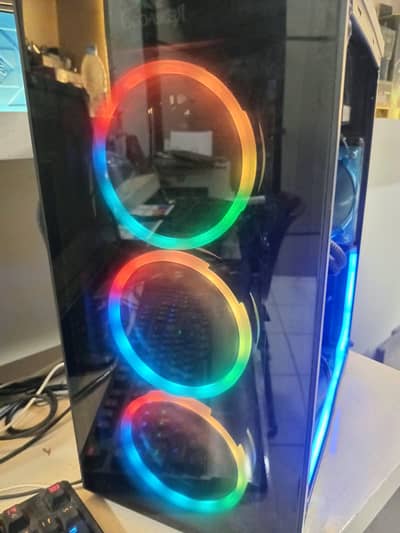 GAMING PC RGB 3D | RGB CASING | 8-GB RAM | 4th Generation | Gaming PC