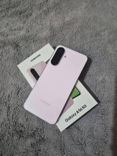 Samsung Mobile A56. Just Box open . Full warranty