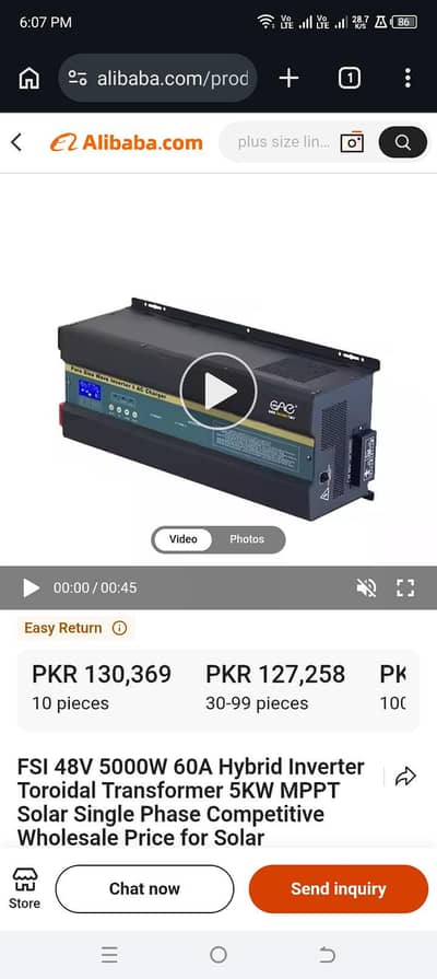 Foshan Top One 5kW Solar Off-Grid Inverter – Heavy Duty Power Solution