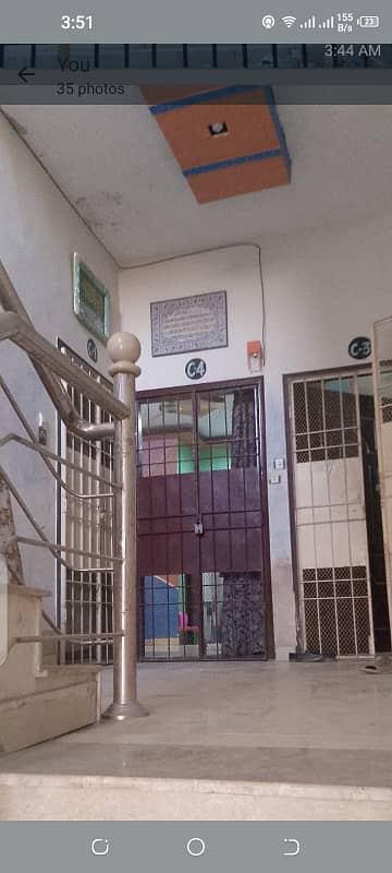 Sale flat Faraz avenue 3bed. d. d 2nd floor Road facing johar mor