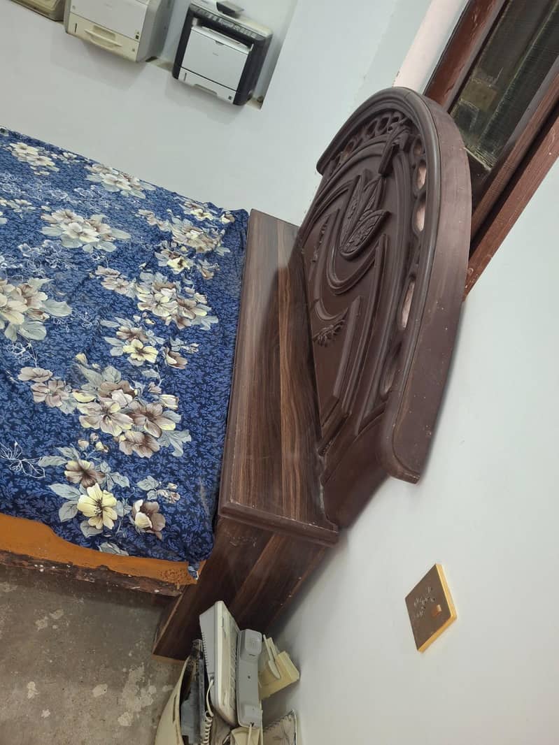 Double bed with foam 2