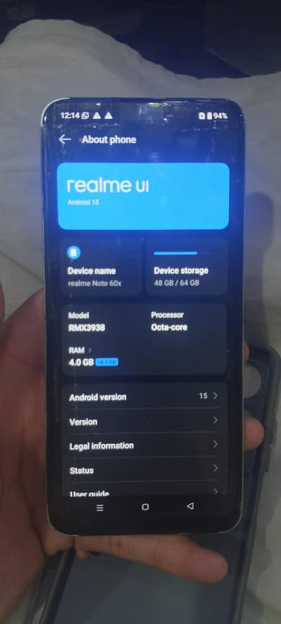 Realme Note 60x