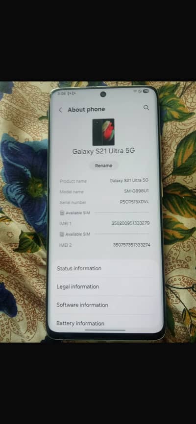 Samsung Mobile S21 Ultra