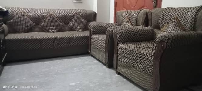 Sofa Set (3+1+1] for Living Room / Drawing Room