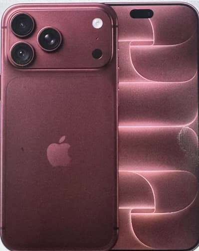 iPhone 18 Pro Max burgundy 1physical+1 e sim  model