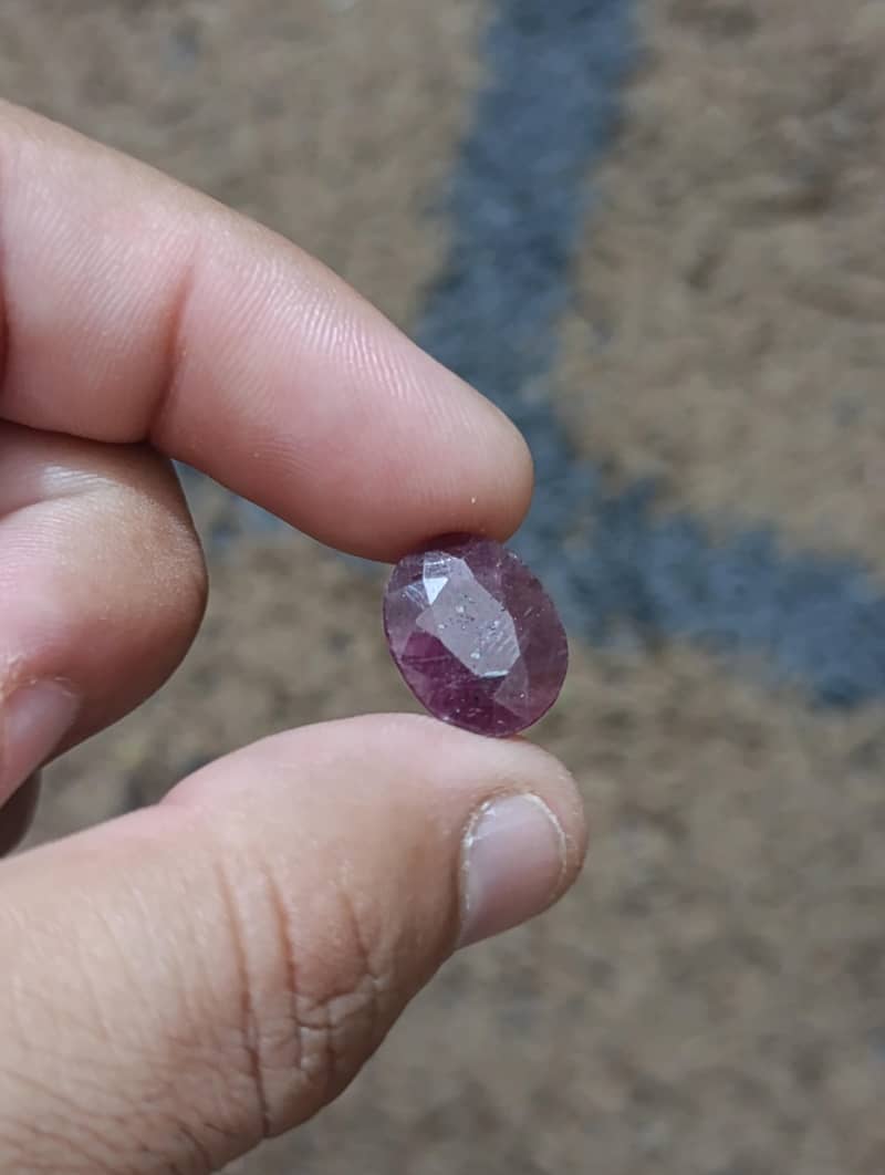 INDIAN RUBY PAIR 4