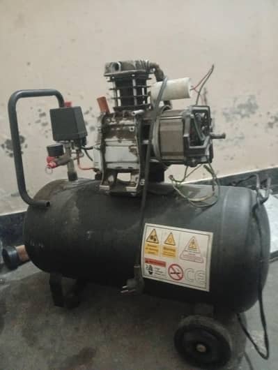 Used Air Compressor Machine with Tank – Good Condition