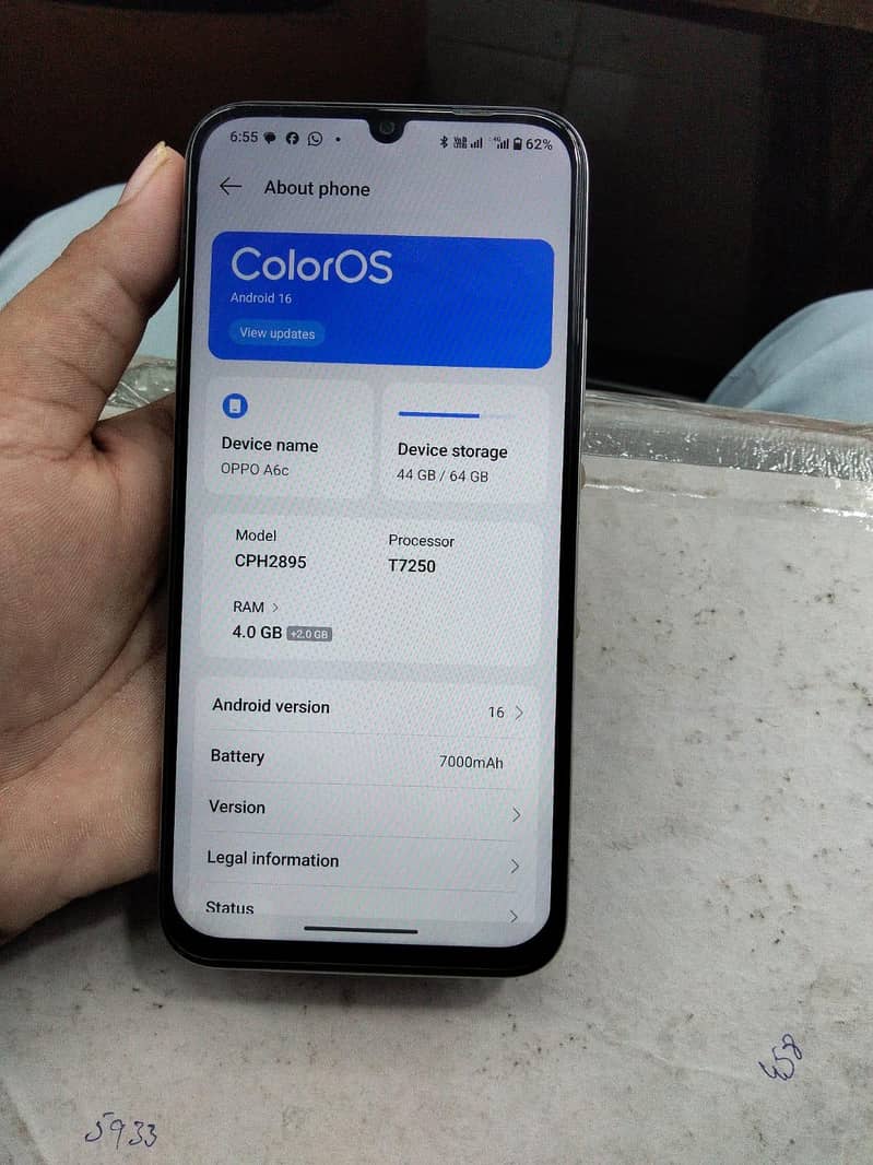 OPPO A6c 6