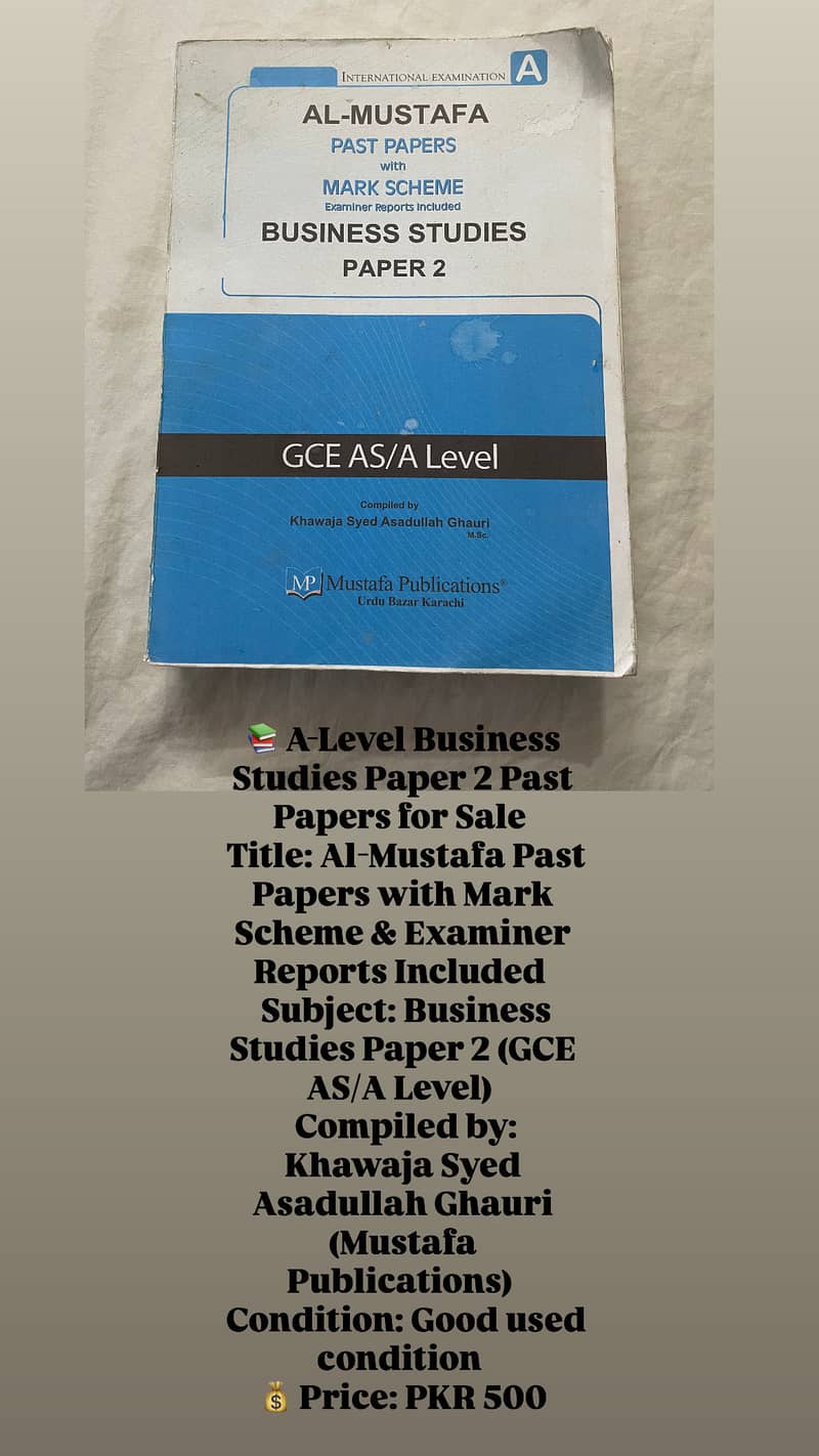 A level books 3