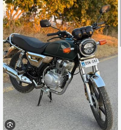 HONDA CG 150 GREEN COLOR