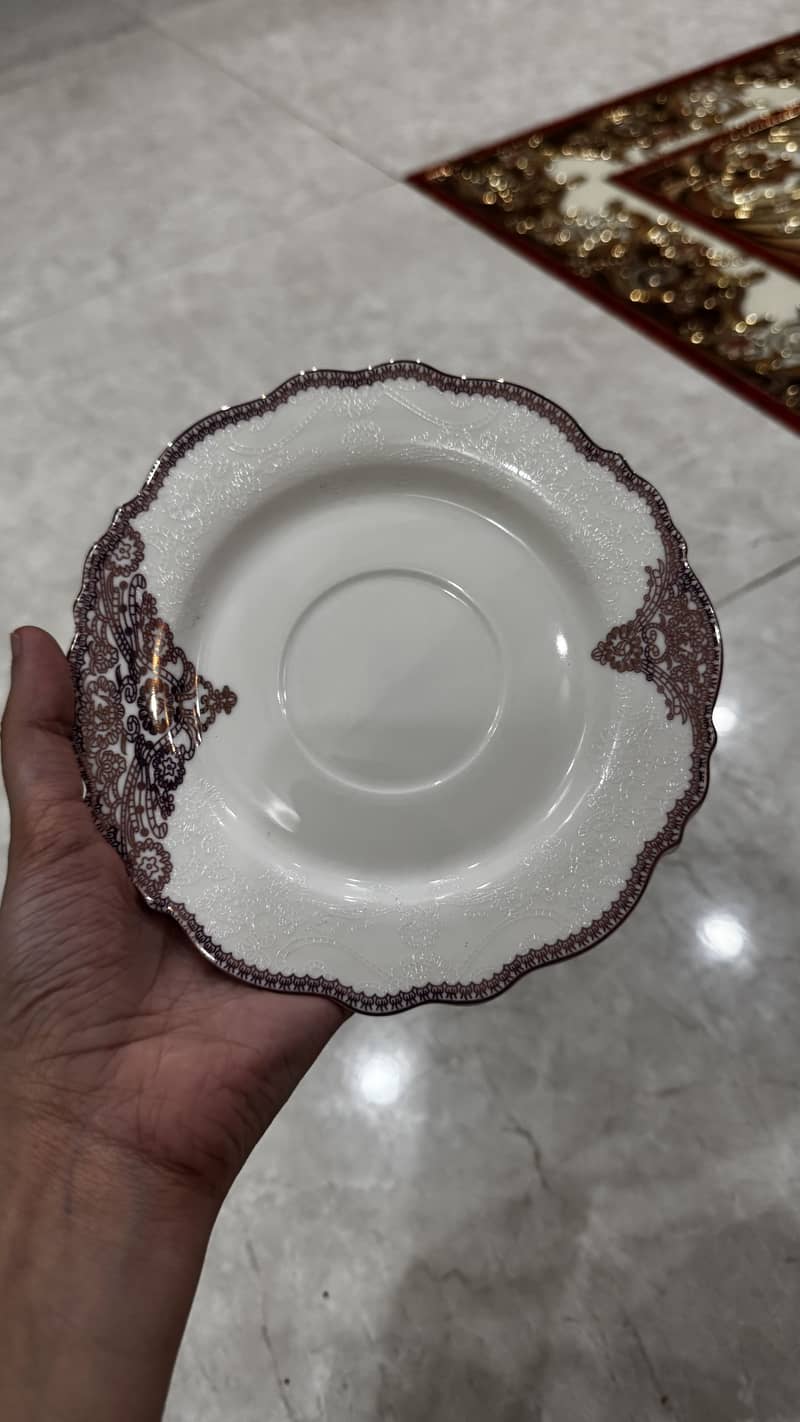 Glass dinner set 6