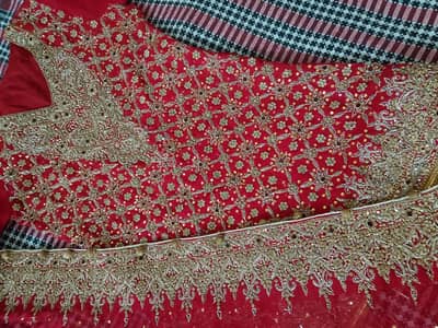 bridal fancy embroided lehnga
