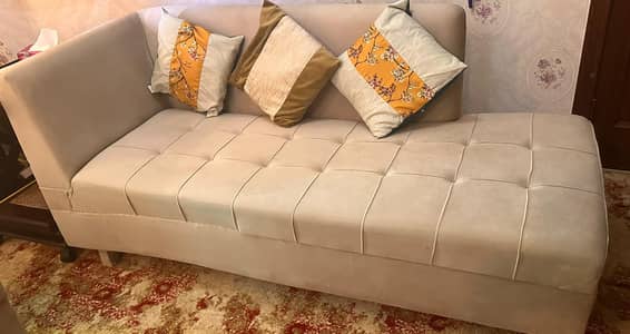 it's almost new sofa
