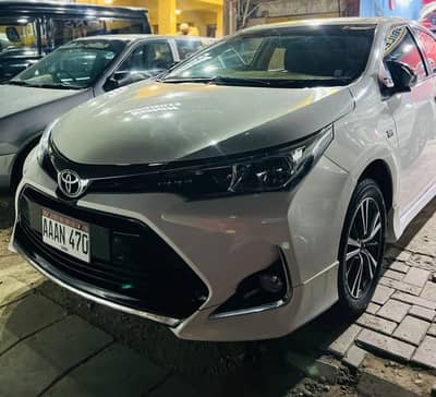 Toyota Corolla Altis Automatic 1.6 X white model 2021 reg 2022