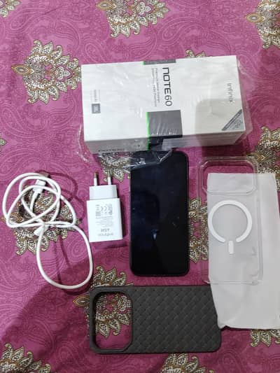 Infinix Note 60 with box 10/10