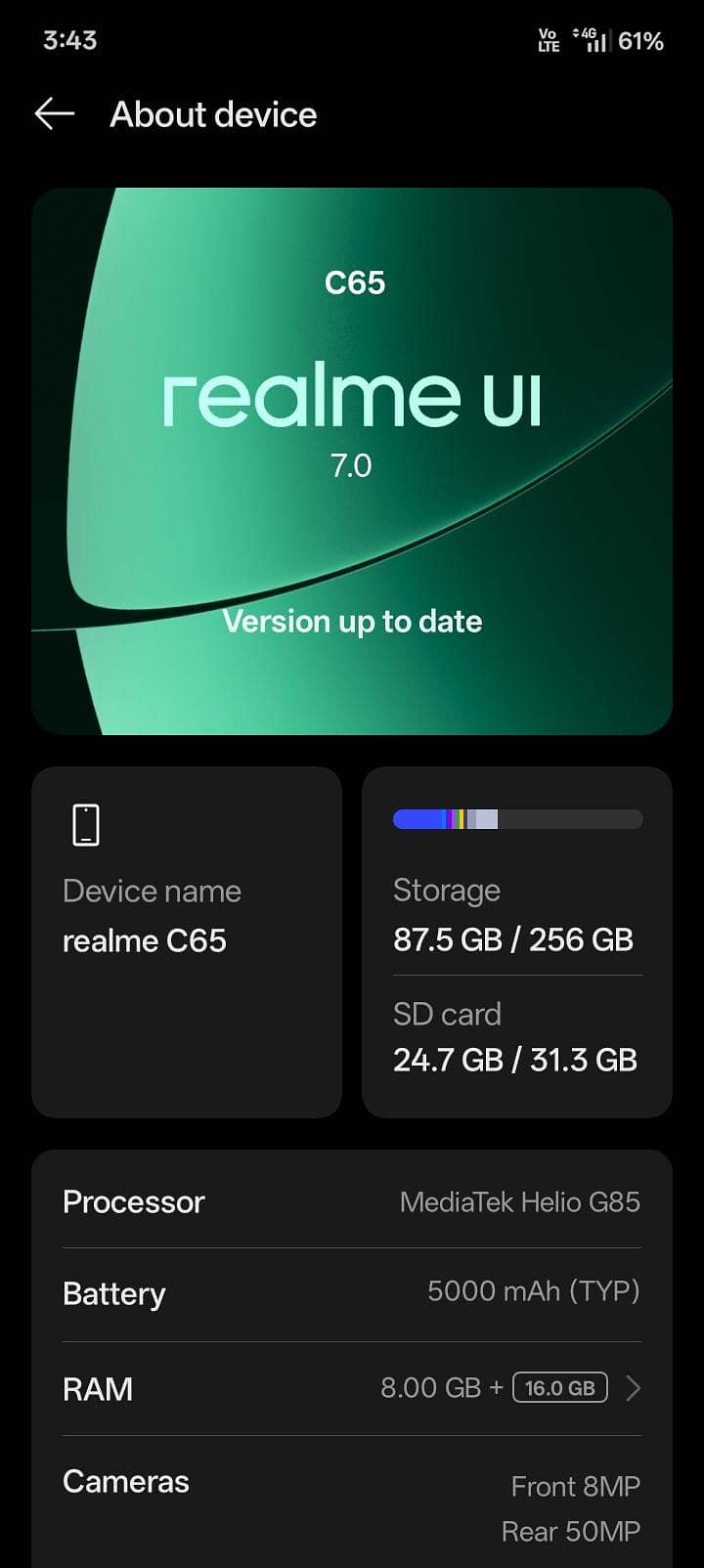 Realme C65 5