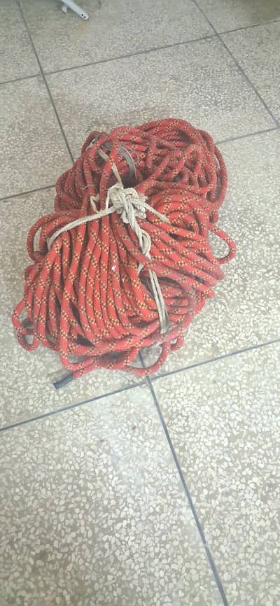 150 ft Heavy duty construction rope Red braided rope