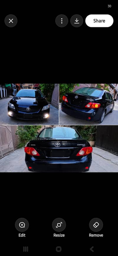 Toyota Corolla GLI 2008