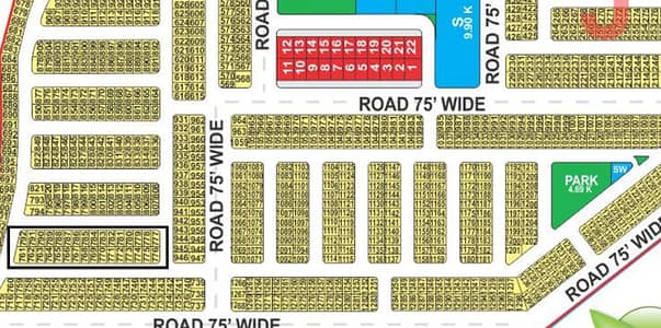 5 Marla General Opportunity Plot for Sale Phase 1, Jinnah Sector, Block J, LDA City Lahore