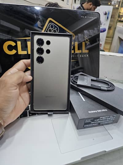 Samsung S25 Ultra Box All Acessories  512Gb PTA|S26 Plus Just Box Open