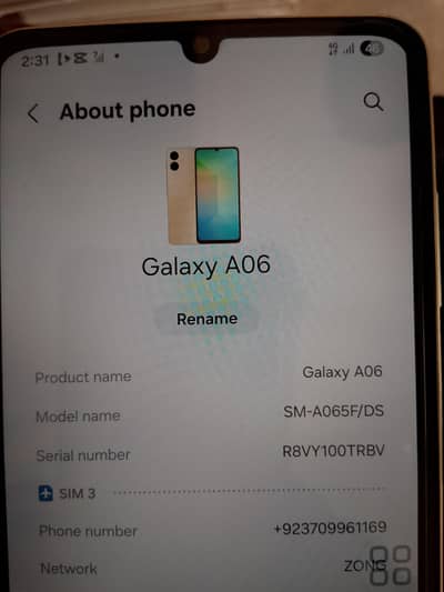Samsung Mobile A06
