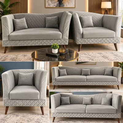 Sofa Set | 7 Seater Sofa | Luxury Sofa Set | Wooden Sofa