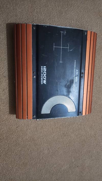 4 channel high power amplifier