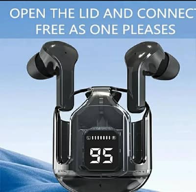 Air31 Transparent Earbuds - Crystal Clear Sound - Delivery