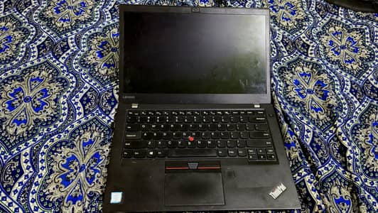 Laptop Lenovo T470s think pad.  Core i7 2nd gen.  256 SSD.  Ram 8gb.