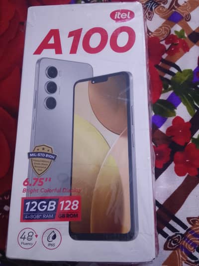 Itel A100 4+8 12gb 128gb